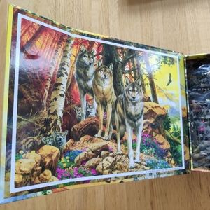 NWOT Jigsaw Puzzle Wolf
